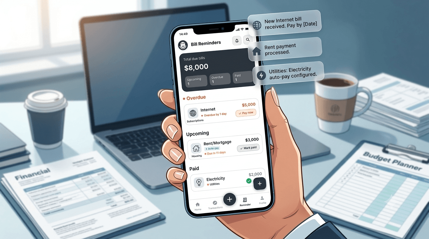Bill Reminder App