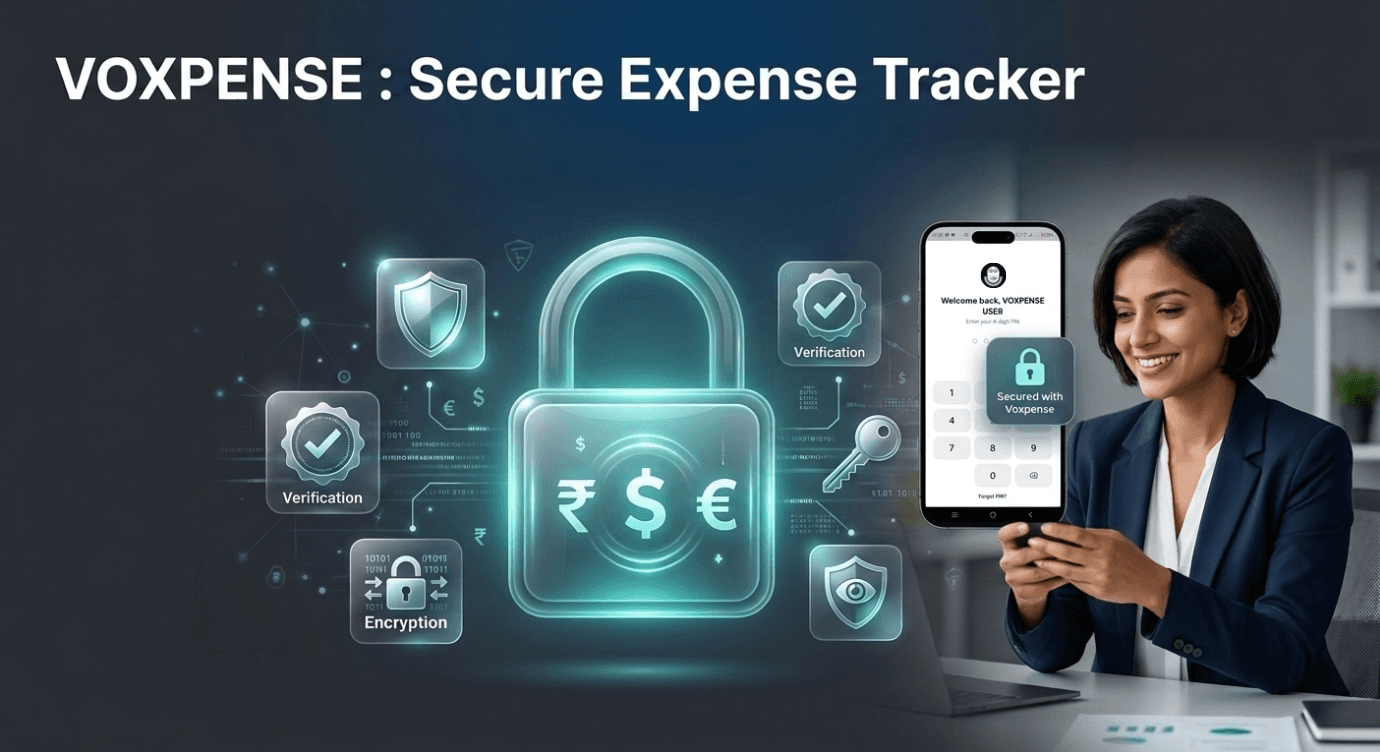 Secure expense tracker - Voxpense